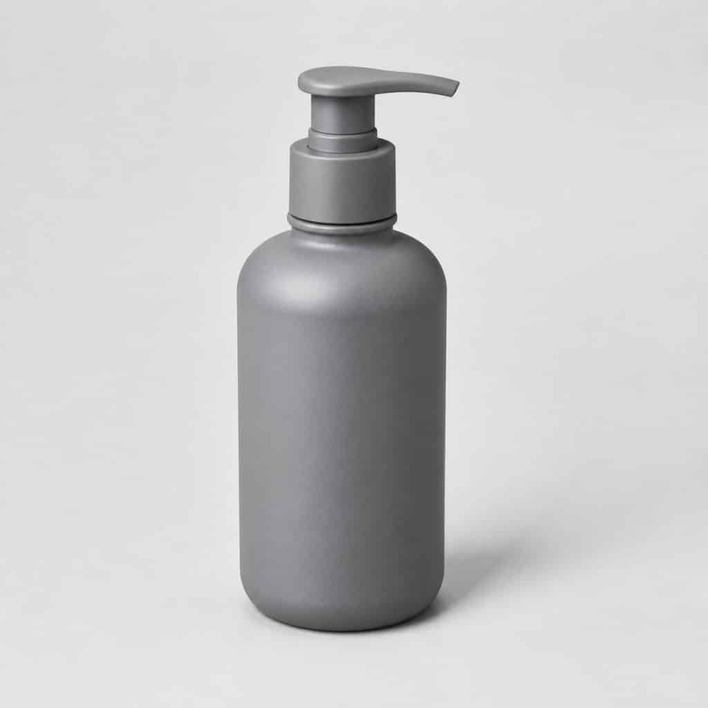 Flacon pompe de crème anti-âge homme texture fraîche