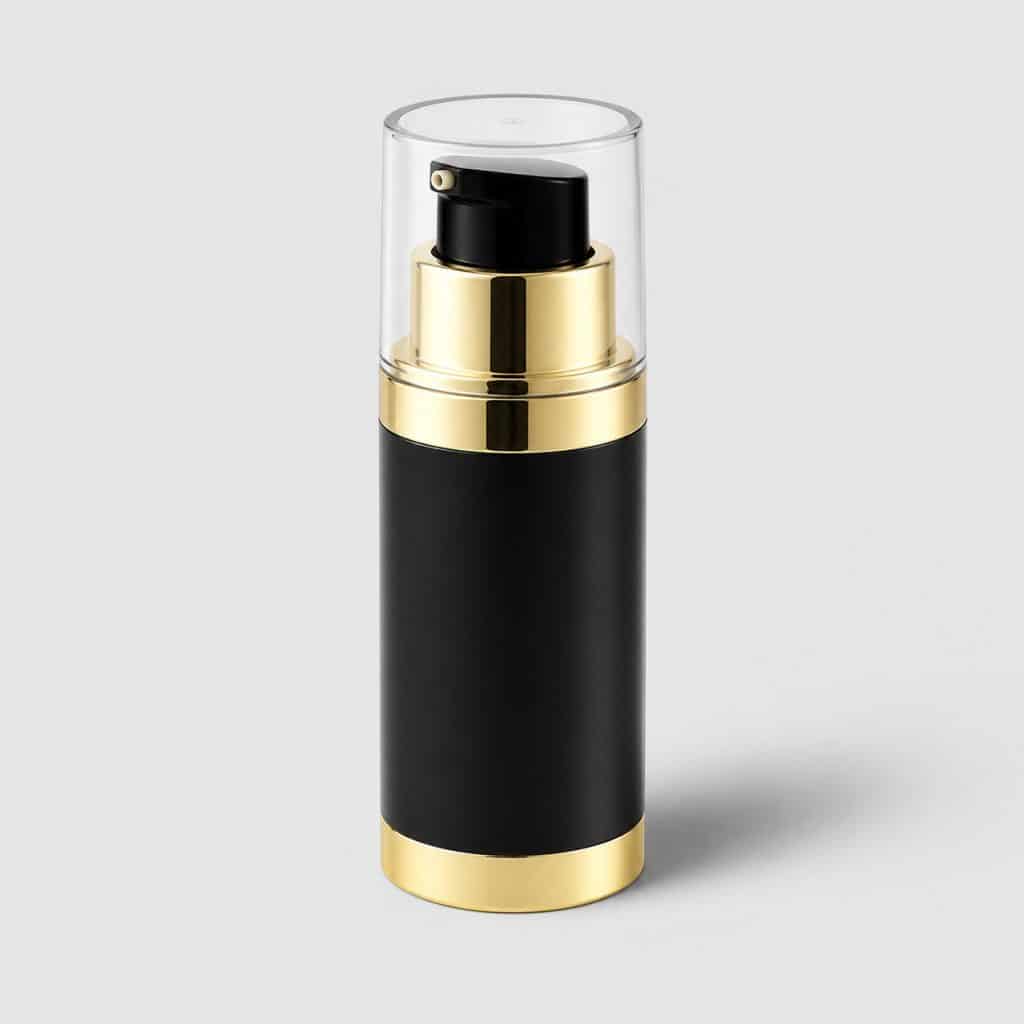 Flacon airless de crème visage anti-âge soin global fermeté