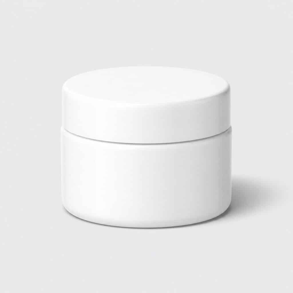 Pot de crème visage légère anti-taches brunes