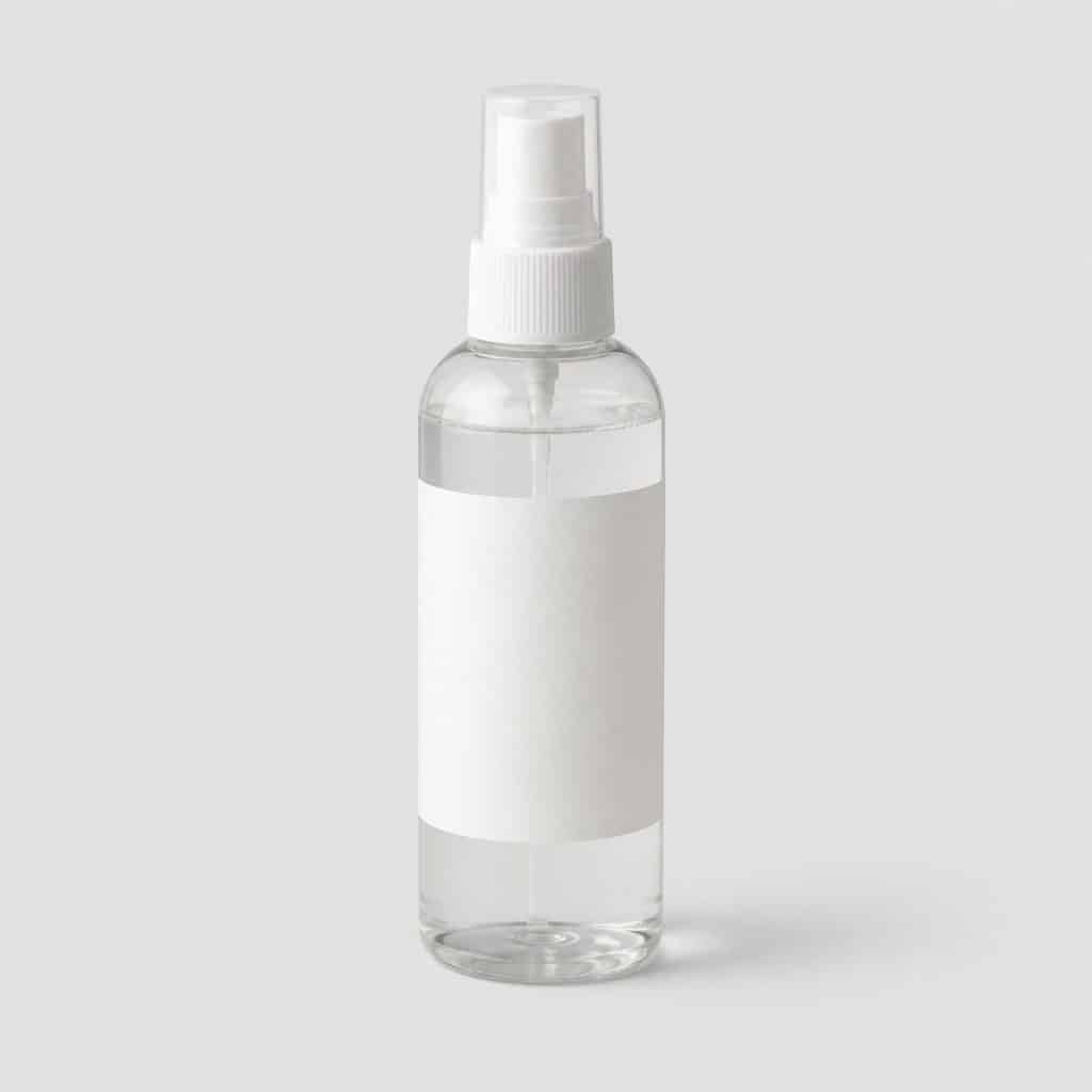 Flacon spray d'eau tonique marine pour un teint frais