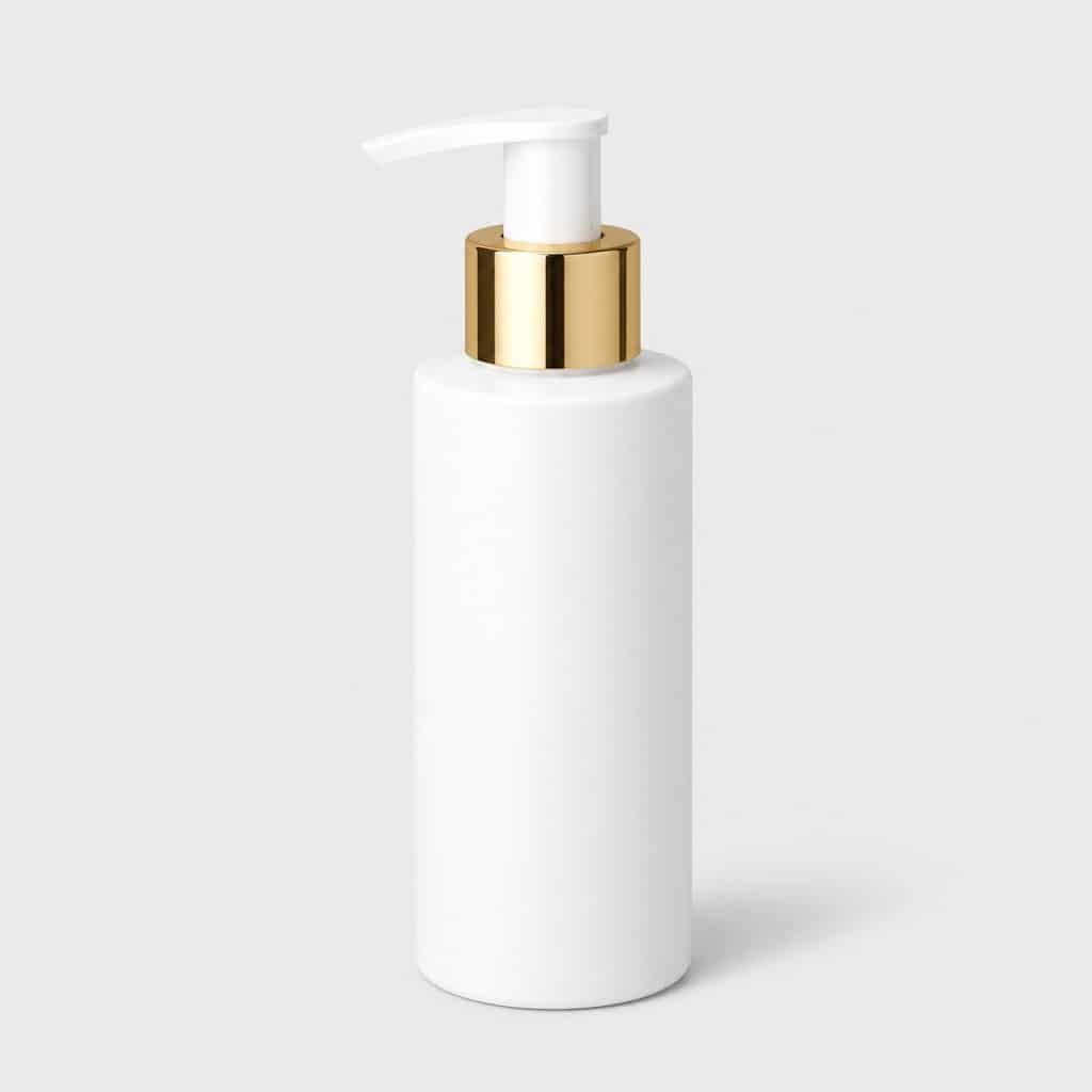Flacon de gel nettoyant anti-taches pour un teint unifié