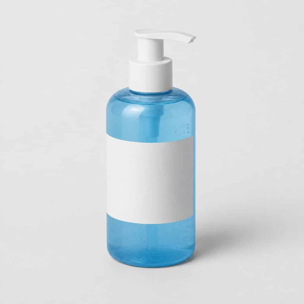 Flacon de gel nettoyant purifiant pour peaux à imperfections