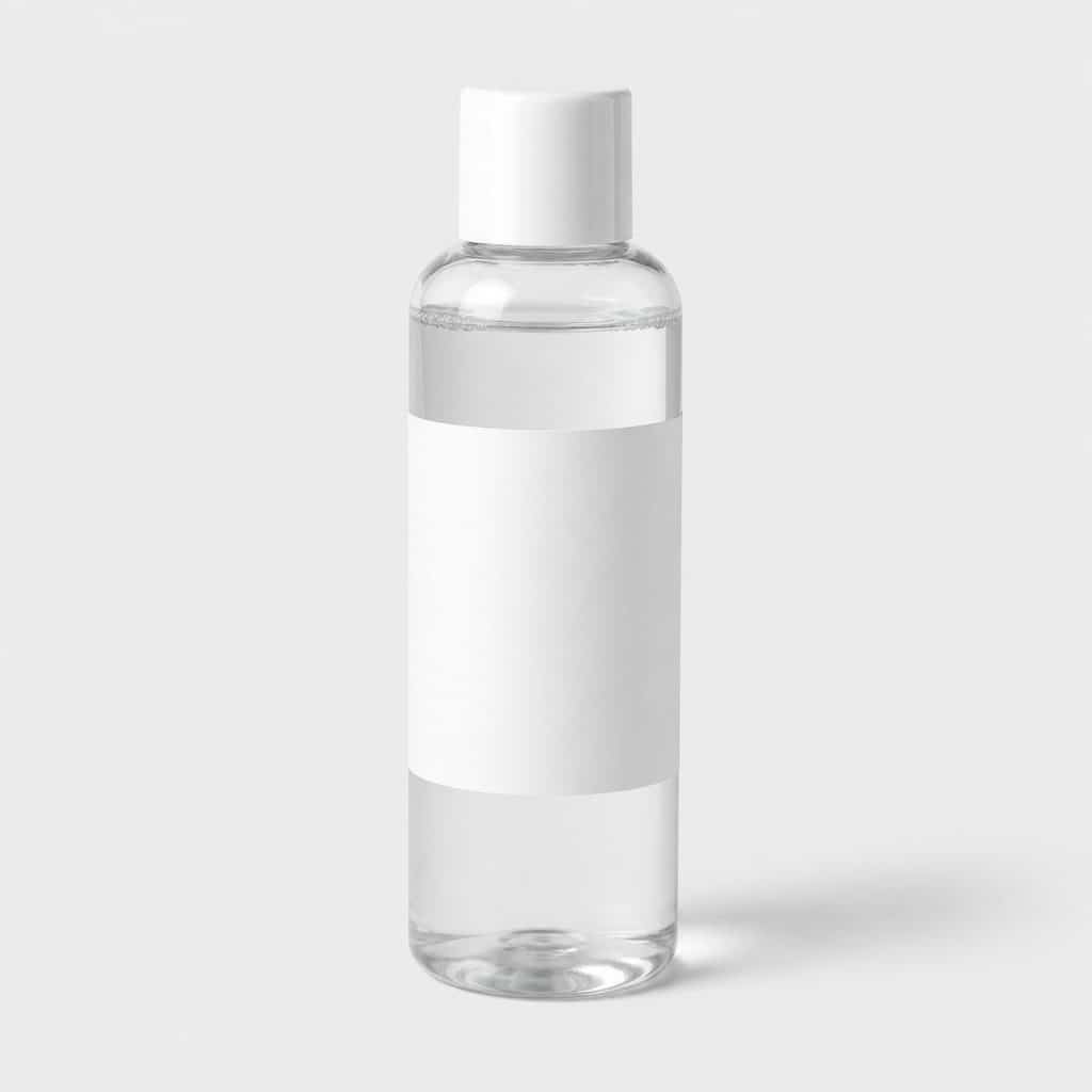 Flacon de lotion tonique visage pour un teint frais