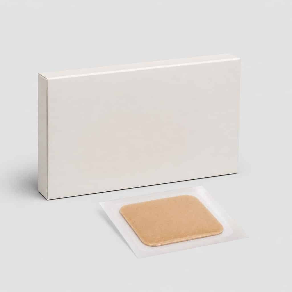 Boîte des patchs cosmétiques ciblés ventre pour soin silhouette