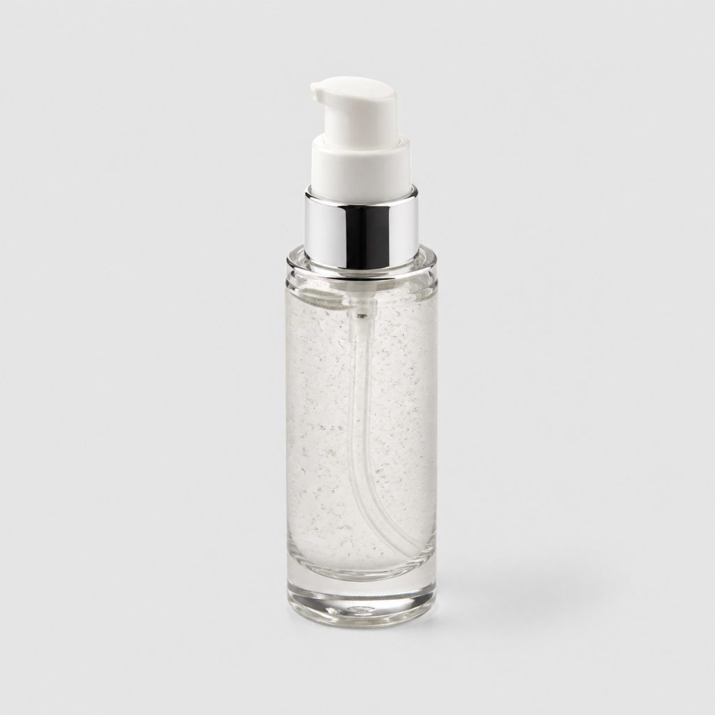 Flacon de sérum à l'acide hyaluronique hydratation intense