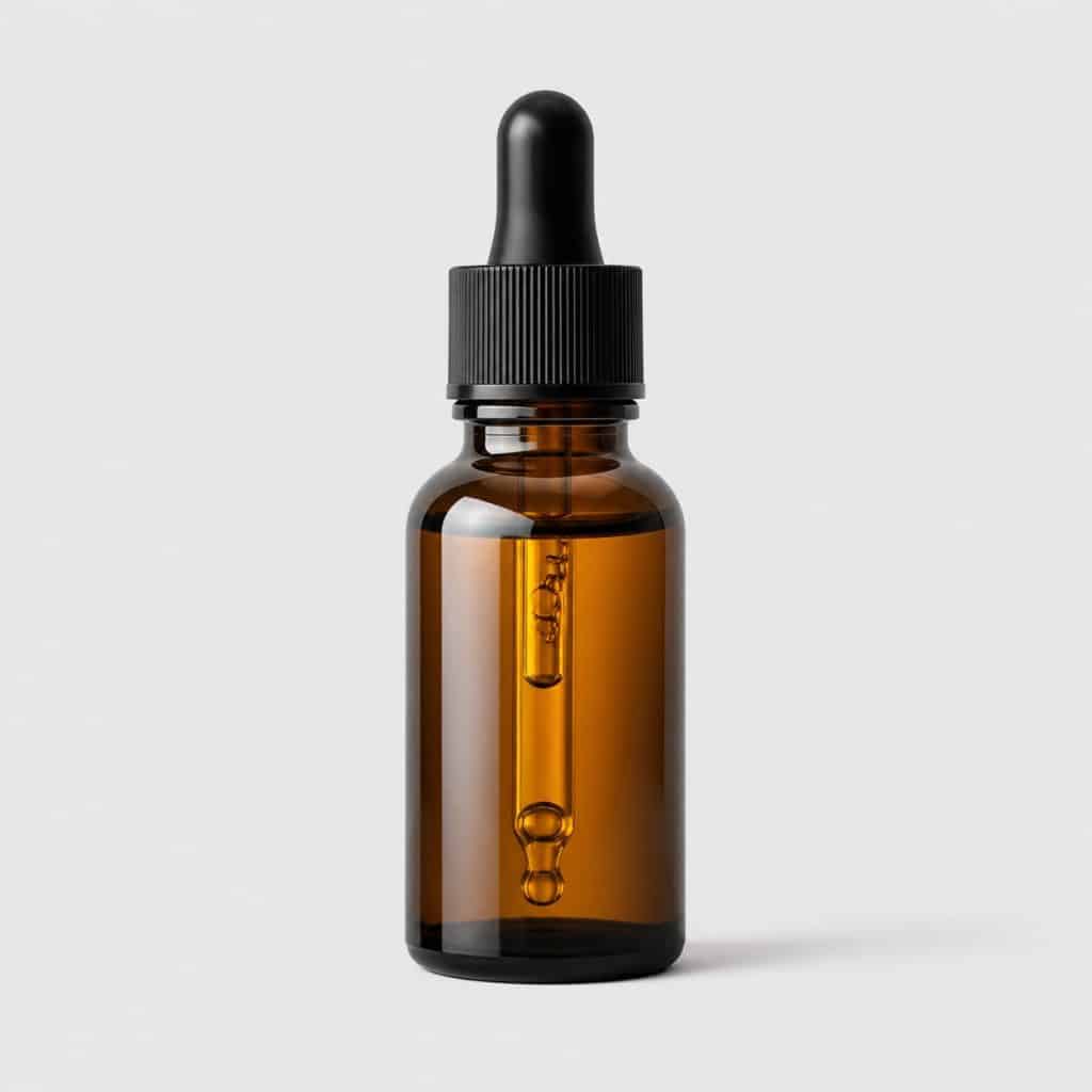 Flacon de sérum lift au resvératrol pour soin anti-âge
