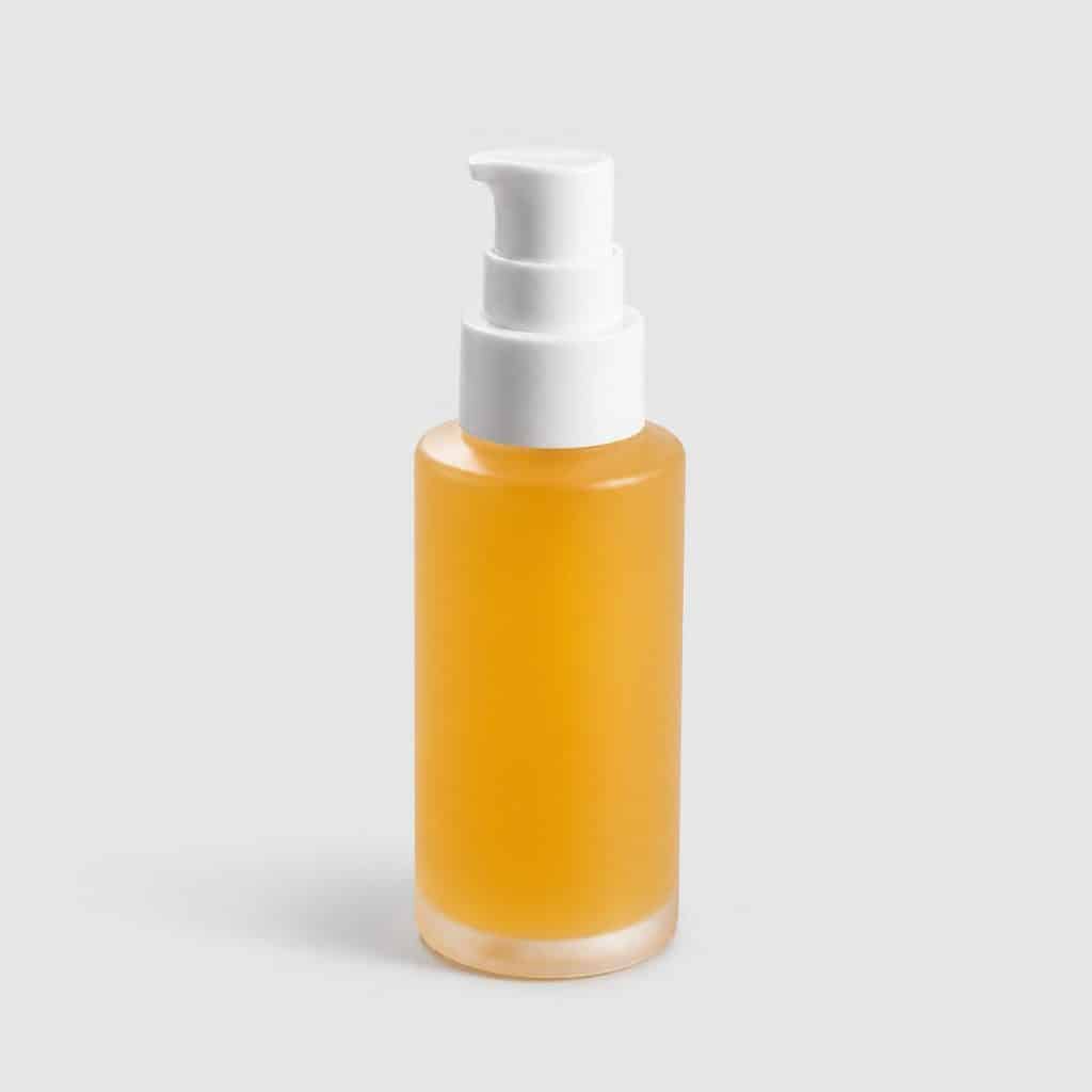 Flacon de sérum visage à la vitamine C pour un teint éclatant
