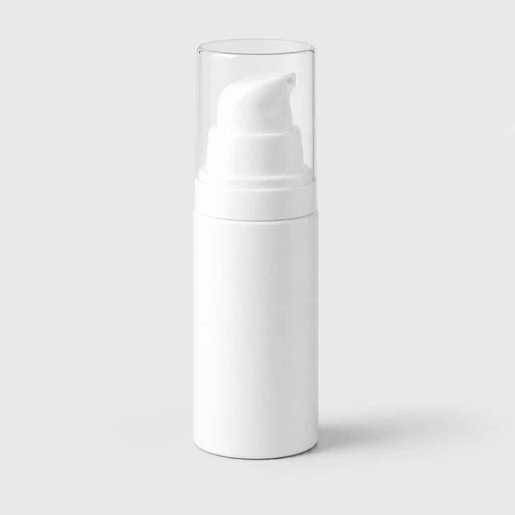 Flacon airless de soin apaisant contour des yeux pour peaux sensibles