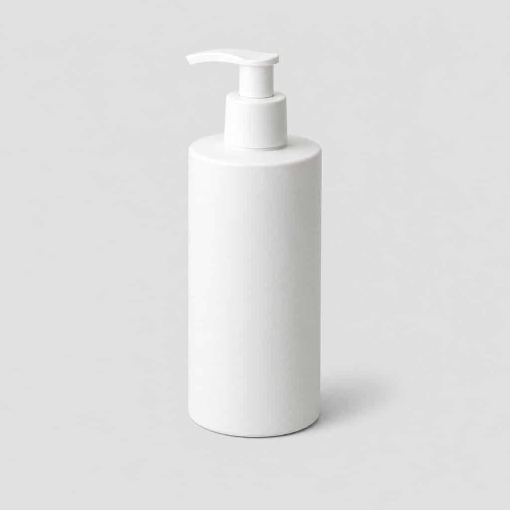Flacon du soin cosmétique raffermissant ciblé pour zones sensibles